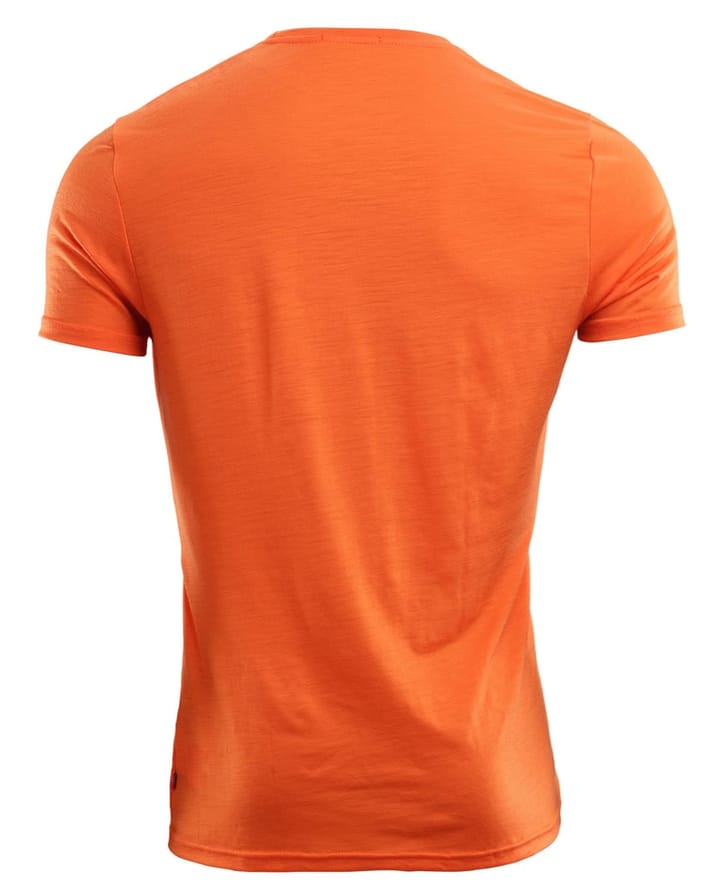 Aclima Lightwool T-Shirt M's Orange Tiger Aclima
