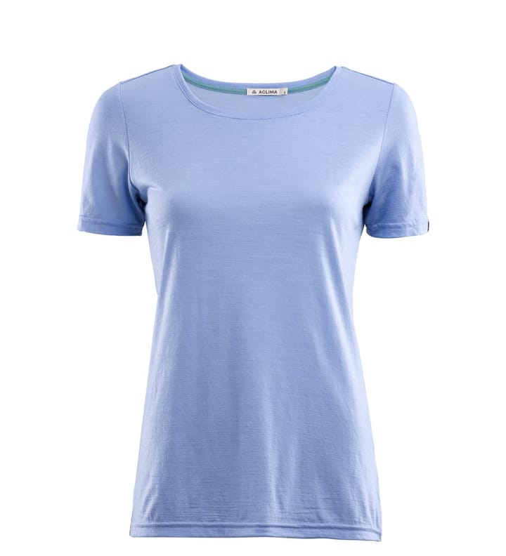 Aclima Lightwool T-Shirt W's Purple Impression Aclima