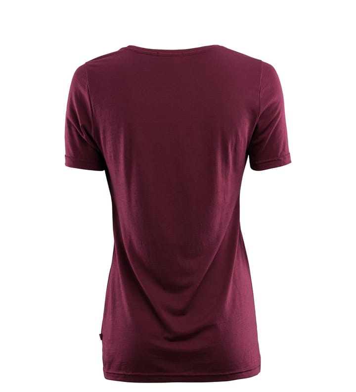 Aclima Lightwool T-Shirt W's Zinfandel Aclima