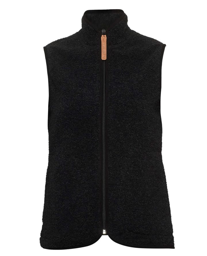 Aclima Women's ReBorn Terry Vest Dark Grey Melange Aclima