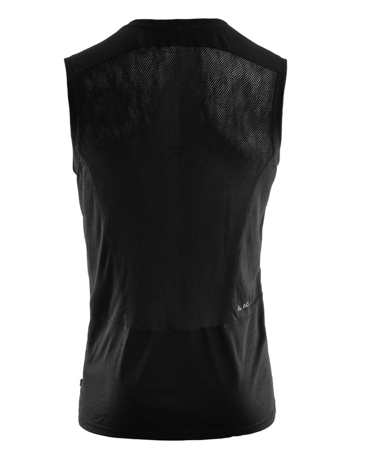 Aclima Men's LightWool Sports Singlet Jet Black Aclima