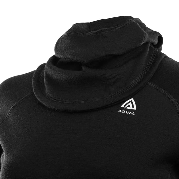 Aclima Warmwool Hoodsweater Woman Jet Black Aclima Aclima Warmwool Hoodsweater Woman Jet Black Aclima