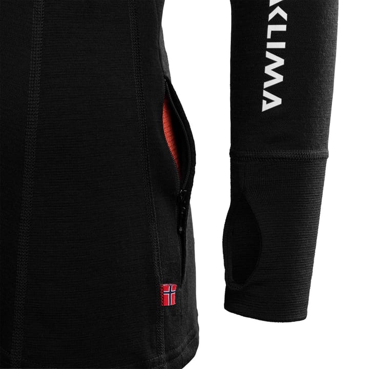 Aclima Warmwool Hoodsweater Woman Jet Black Aclima Aclima Warmwool Hoodsweater Woman Jet Black Aclima