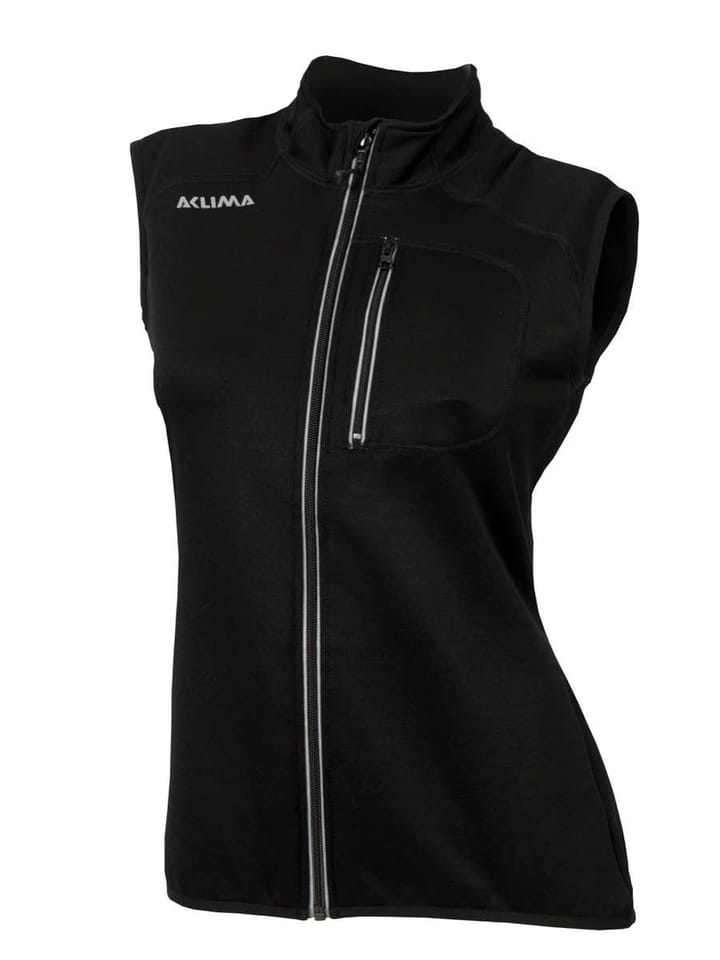 Aclima WoolShell Vest Woman Jet Black Aclima