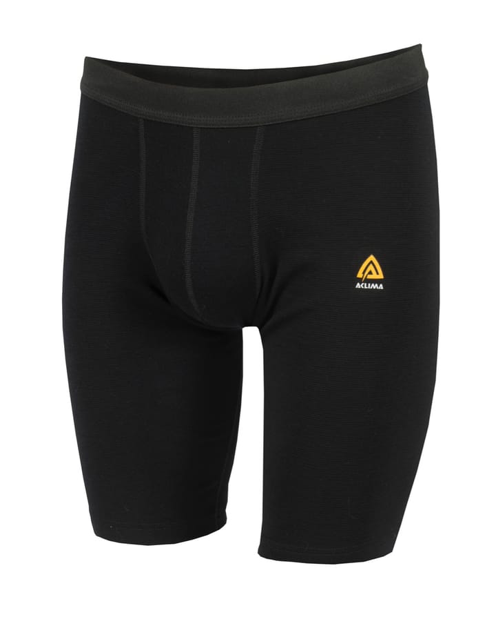 Aclima WarmWool Long Shorts Man Black Aclima