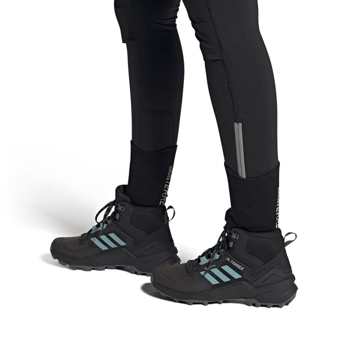 Adidas Women's Terrex Swift R3 Mid GORE-TEX Hiking Shoes Core Black/Grey Five/Acid Red Adidas Adidas Women's Terrex Swift R3 Mid GORE-TEX Hiking Shoes Core Black/Grey Five/Acid Red Adidas