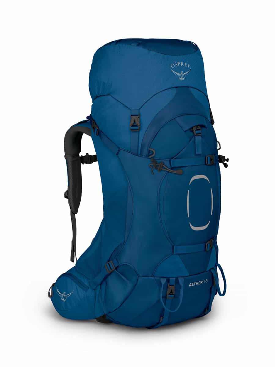 Osprey Aether 55 Deep Water Blue