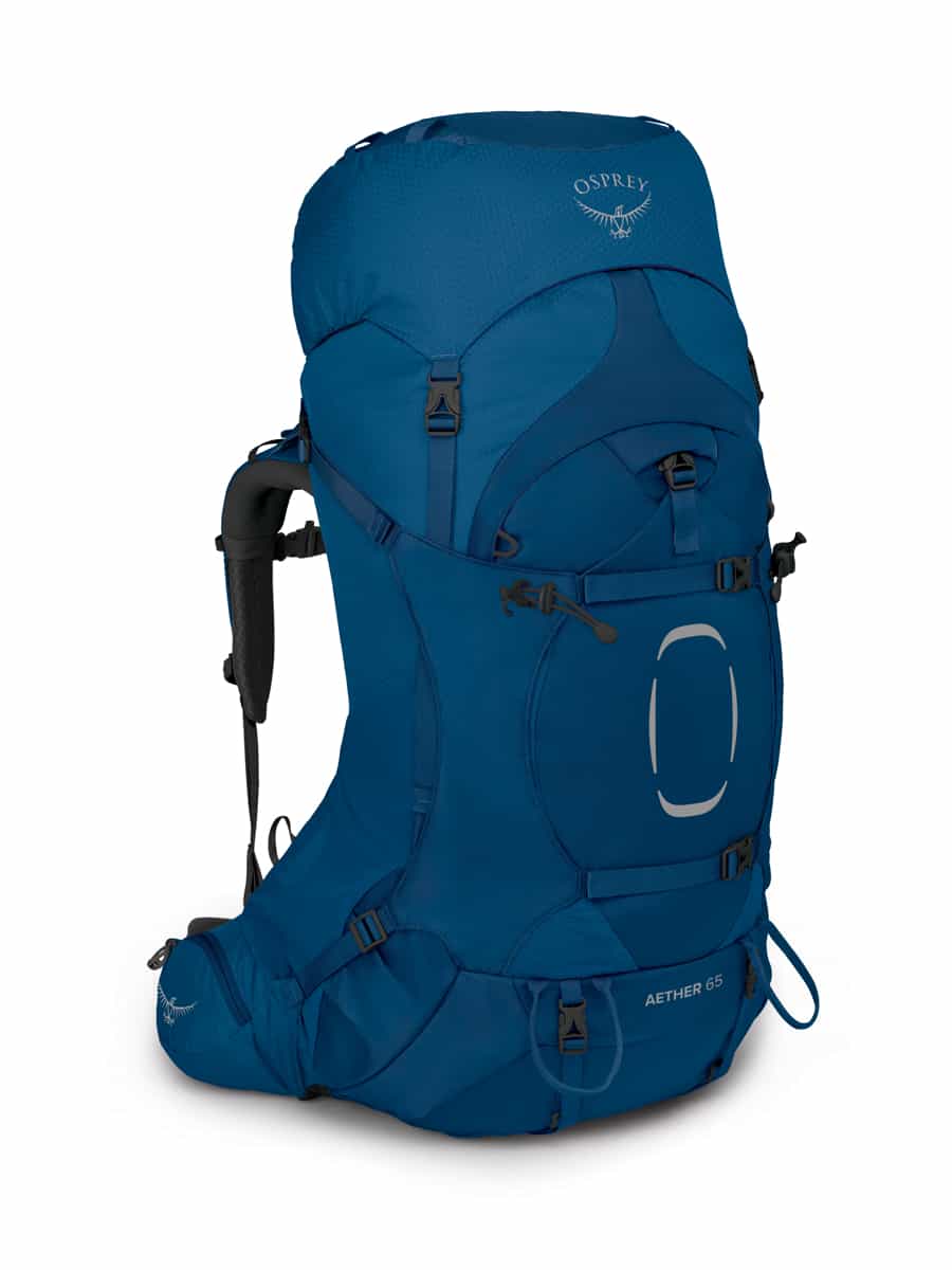 Osprey Aether 65 Deep Water Blue