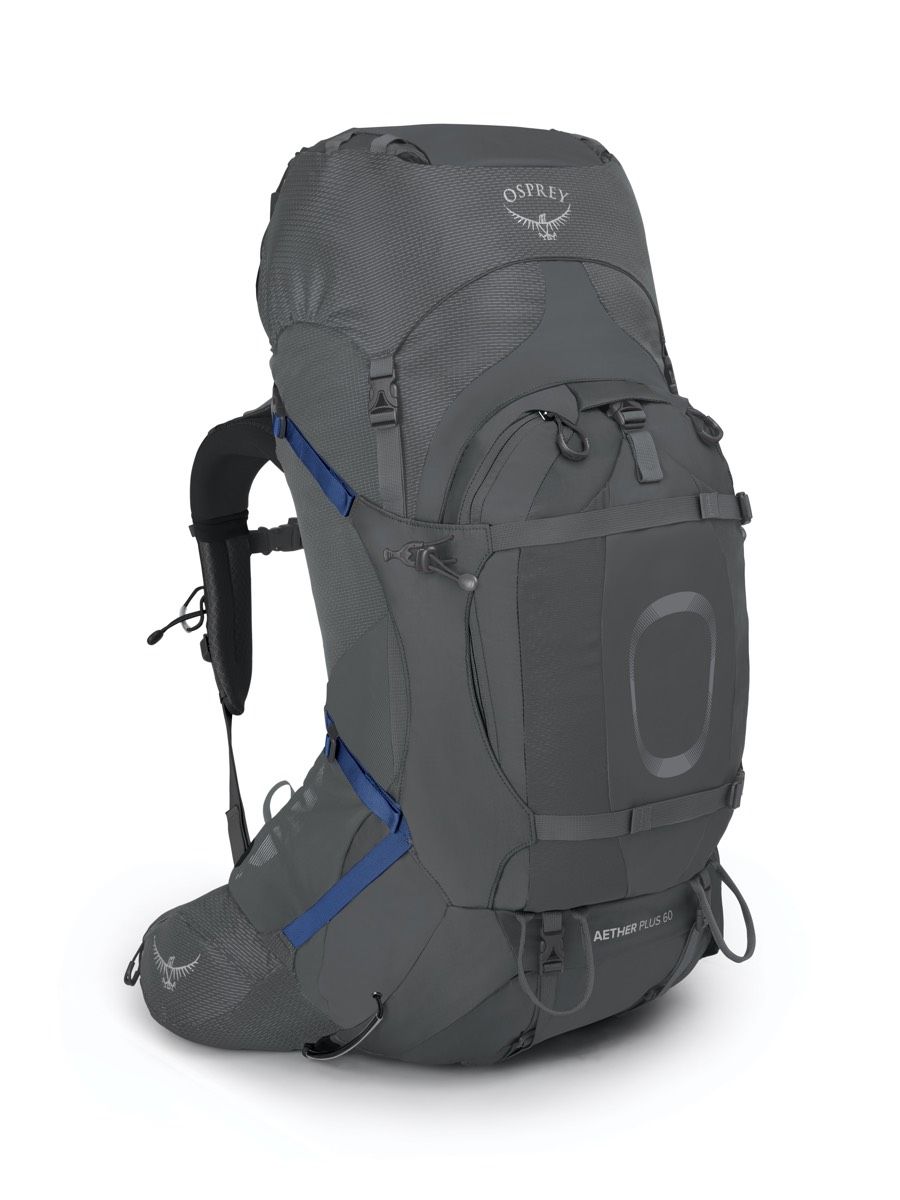 Osprey Aether Plus 60 Eclipse Grey