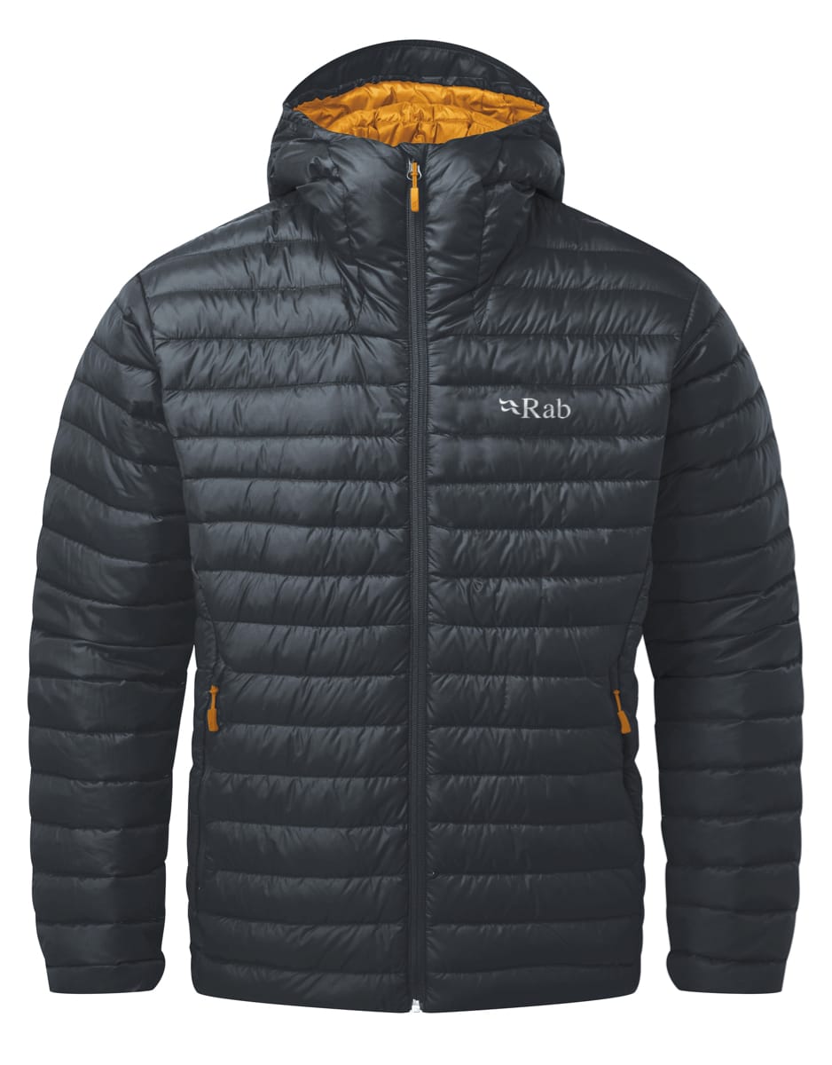 Rab Men's Alpine Pro Jacket Beluga (Marmalade)