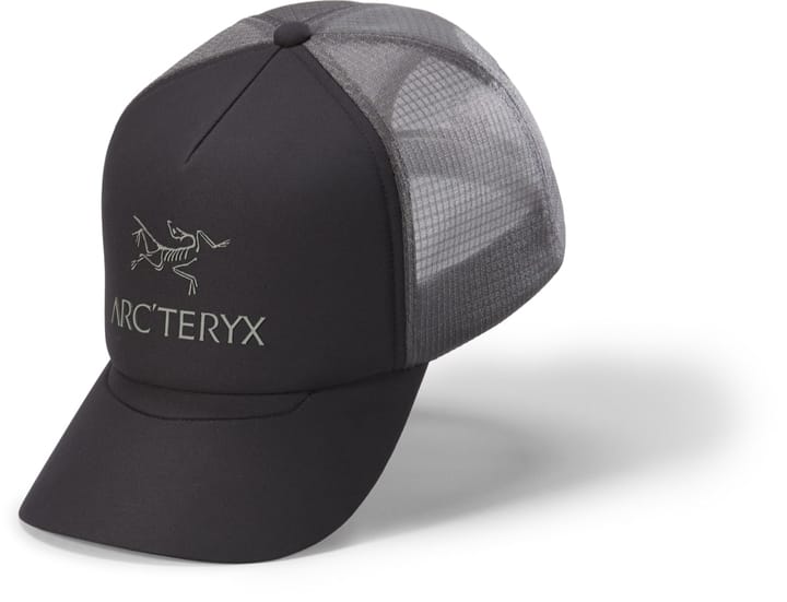 Arc'teryx Unisex Bird Word Trucker Curved Black/Graphite Arc'teryx Arc'teryx Unisex Bird Word Trucker Curved Black/Graphite Arc'teryx