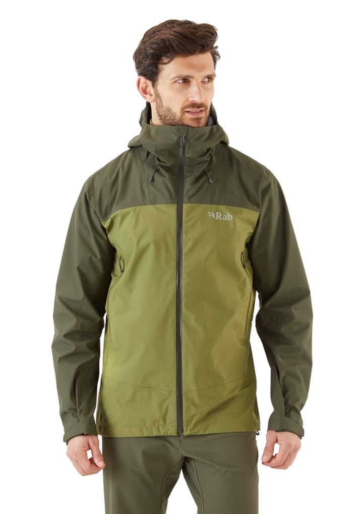 Rab Arc Eco Jacket Army/Chlorite Green Rab Rab Arc Eco Jacket Army/Chlorite Green Rab