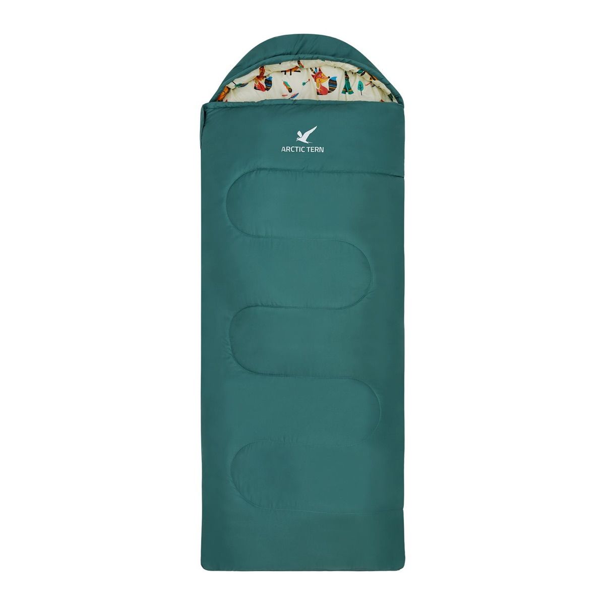 Arctic Tern Kids' Sleeping Bag Green