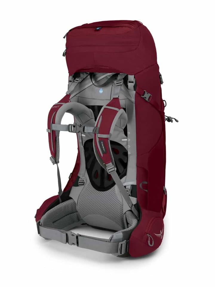 Osprey Ariel 55 Claret Red Osprey