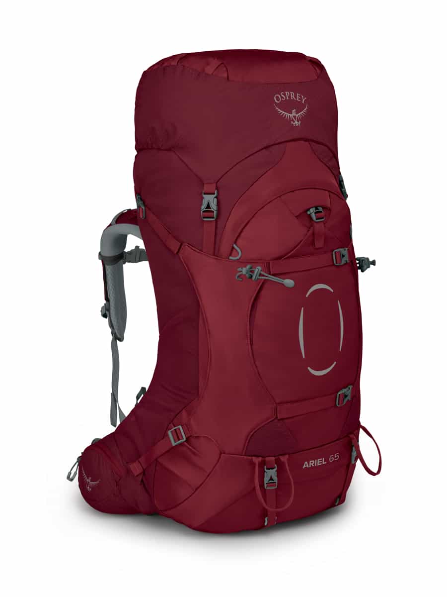 Osprey Ariel 65 Claret Red