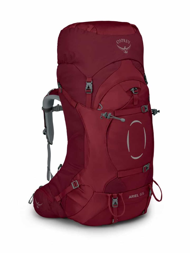 Osprey Ariel 65 Claret Red Osprey