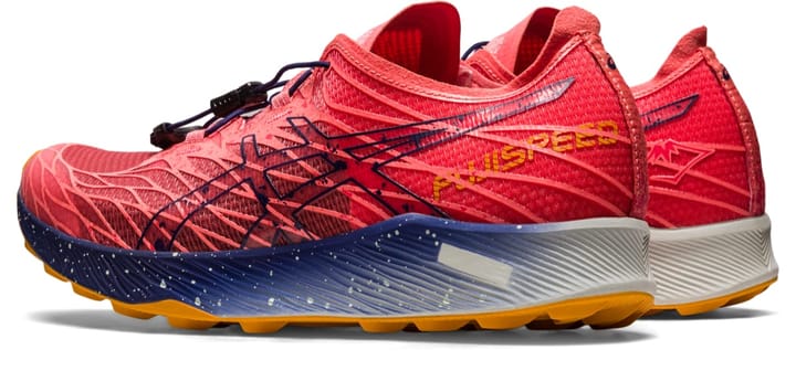 Asics Women's FujiSpeed Papaya/Indigo Blue Asics