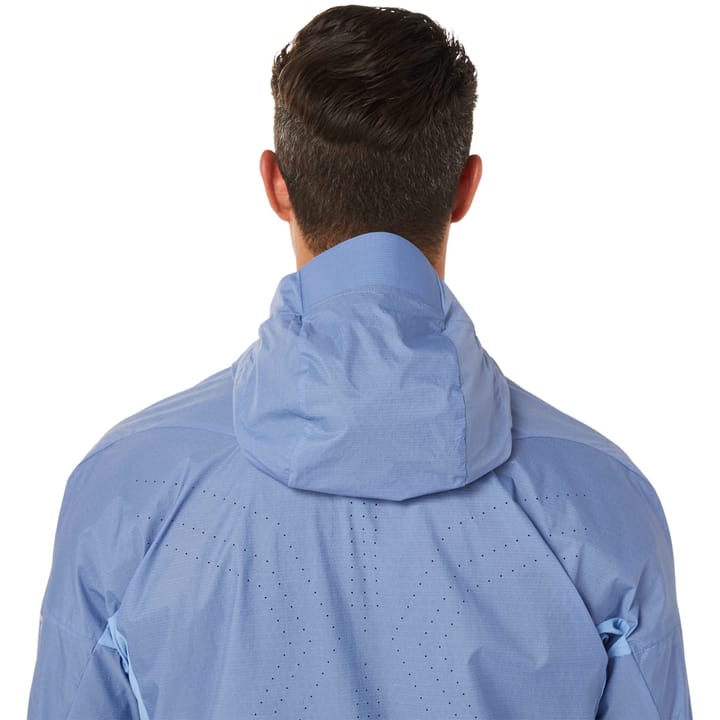 Asics Men's Fujitrail Jacket Blue Harmony Asics Asics Men's Fujitrail Jacket Blue Harmony Asics