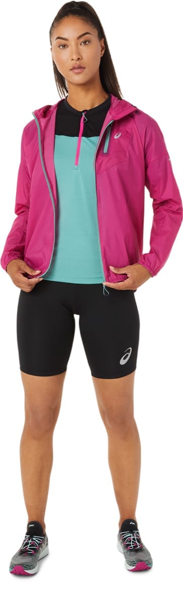 Women's Fujitrail Jacket FUCHSIA RED Asics