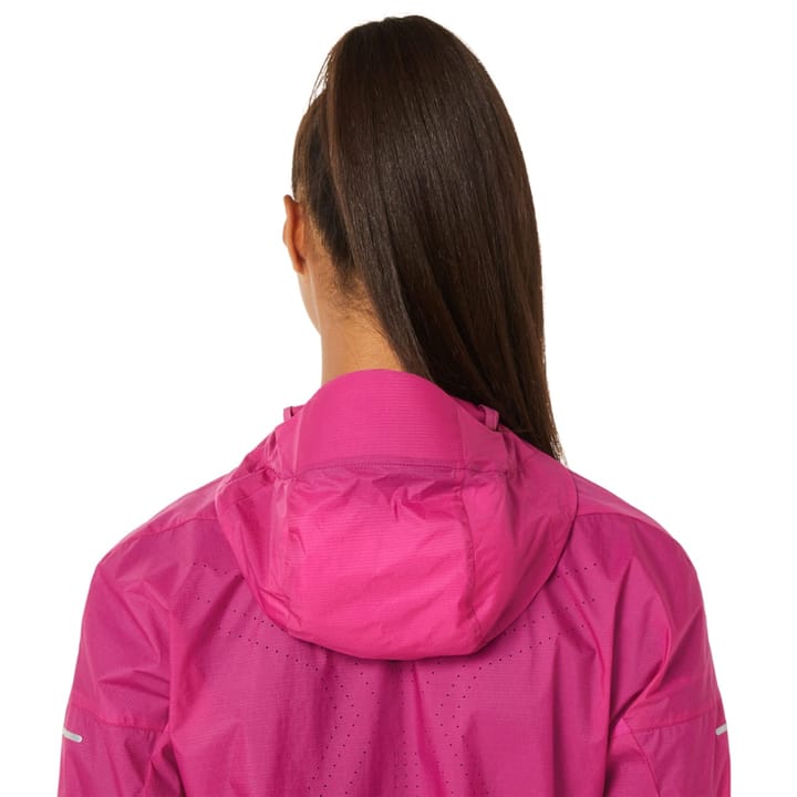 Asics Women's Fujitrail Jacket Fuchsia Red Asics