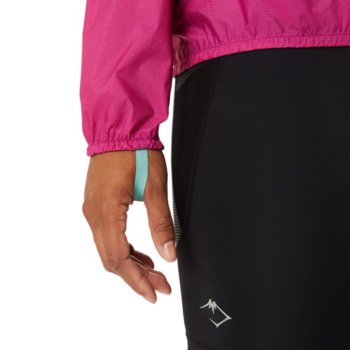 Asics Women's Fujitrail Jacket Fuchsia Red Asics
