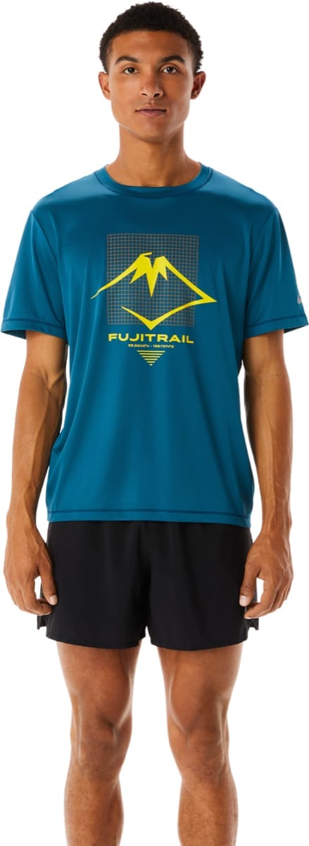 Asics Fujitrail Logo SS Top M Ink Teal