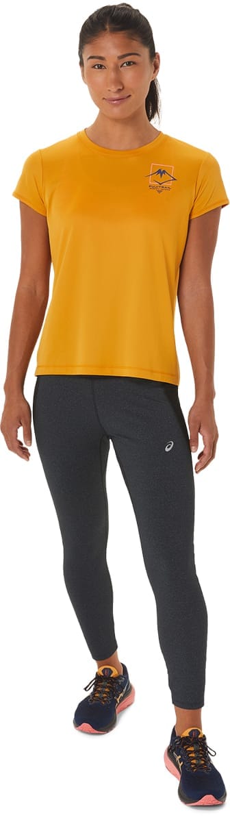 Asics Fujitrail Logo SS Top W Sandstorm Asics