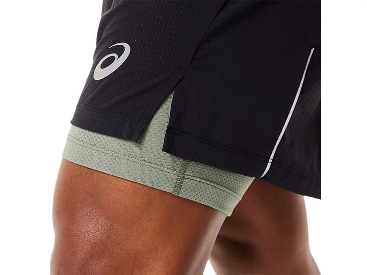 Asics Fujitrail Short M Performance Black/Lichen Green Asics Asics Fujitrail Short M Performance Black/Lichen Green Asics