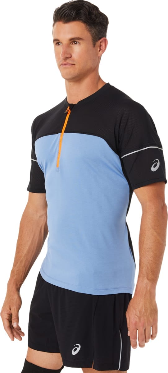 Asics Fujitrail Top M's Blue Harmony/Performance Black Asics Asics Fujitrail Top M's Blue Harmony/Performance Black Asics