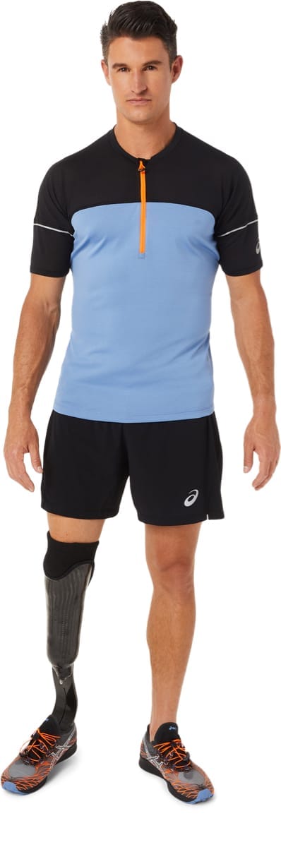 Asics Fujitrail Top M's Blue Harmony/Performance Black Asics Asics Fujitrail Top M's Blue Harmony/Performance Black Asics