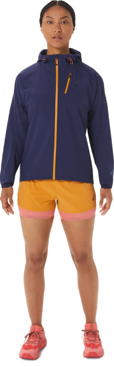 Asics Fujitrail Waterproof Jacket W Indigo Blue/Sandstorm Asics