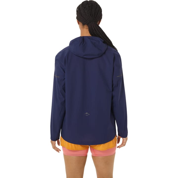 Women's Fujitrail Waterproof Jacket INDIGO BLUE/SANDSTORM Asics