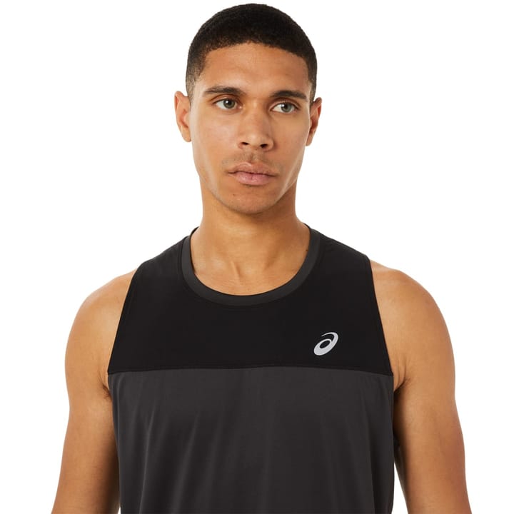 Asics Race Singlet Performance Black/Graphite Grey Asics Asics Race Singlet Performance Black/Graphite Grey Asics