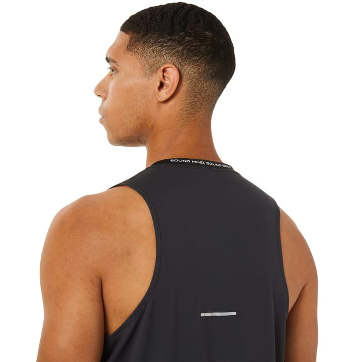 Asics Race Singlet Performance Black/Graphite Grey Asics Asics Race Singlet Performance Black/Graphite Grey Asics