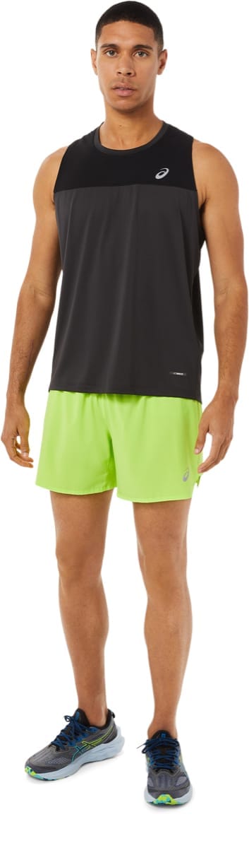 Asics Race Singlet Performance Black/Graphite Grey Asics Asics Race Singlet Performance Black/Graphite Grey Asics