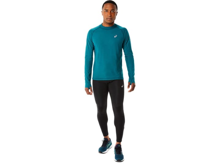 Asics Men's Winter Run LS Top Velvet Pine Asics Asics Men's Winter Run LS Top Velvet Pine Asics