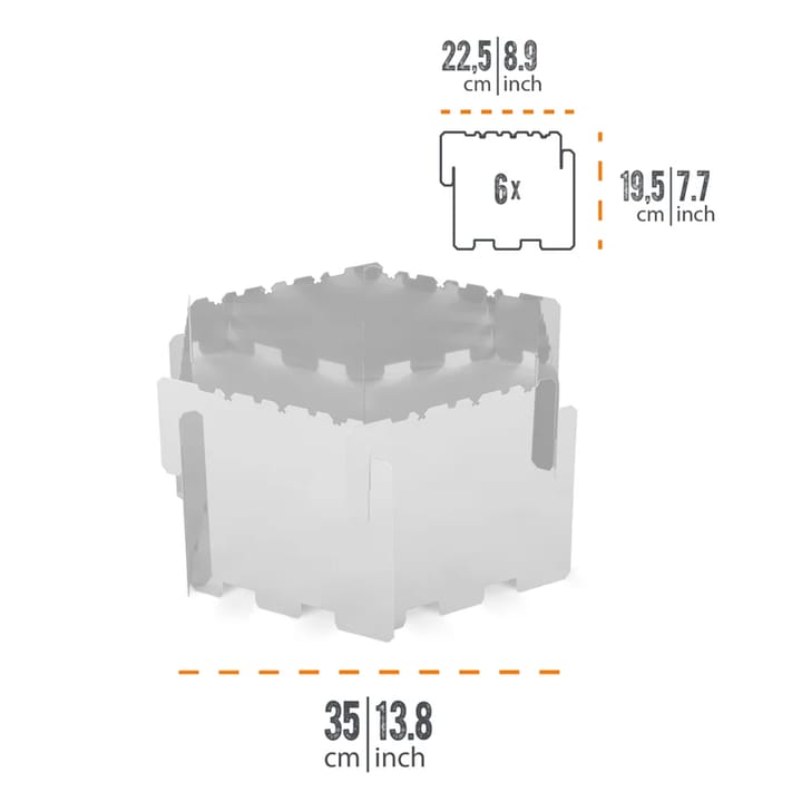 Petromax Atago Reflector Shield NoColour Petromax