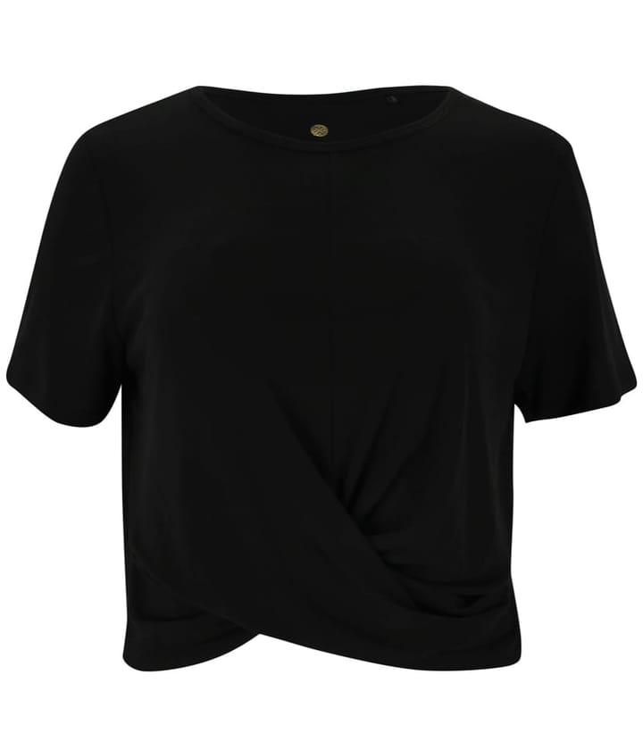Athlecia Diamy W Cropped Tee Black Athlecia