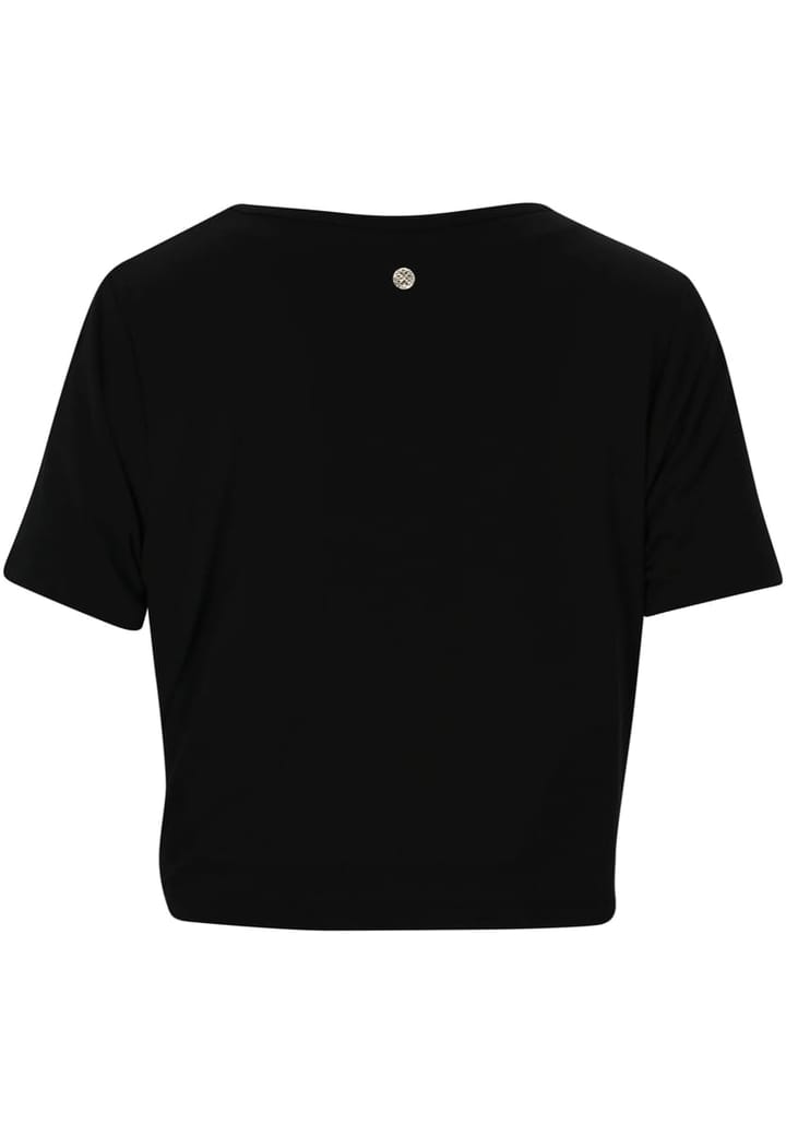 Athlecia Diamy W Cropped Tee Black Athlecia