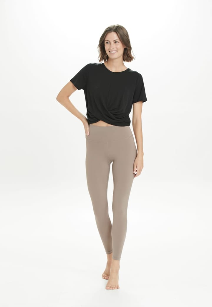 Athlecia Diamy W Cropped Tee Black Athlecia