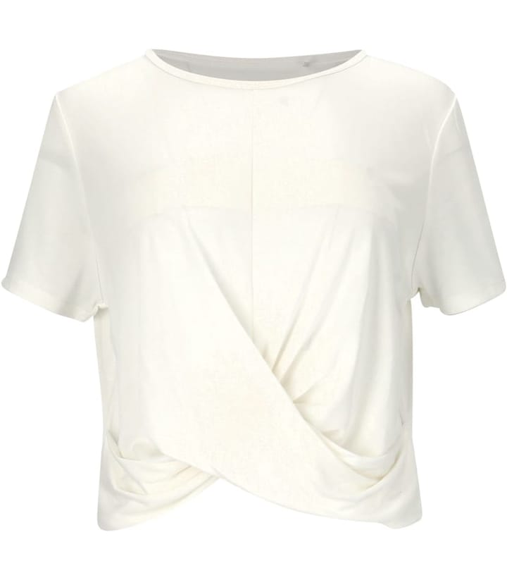 Athlecia Diamy W Cropped Tee White Athlecia