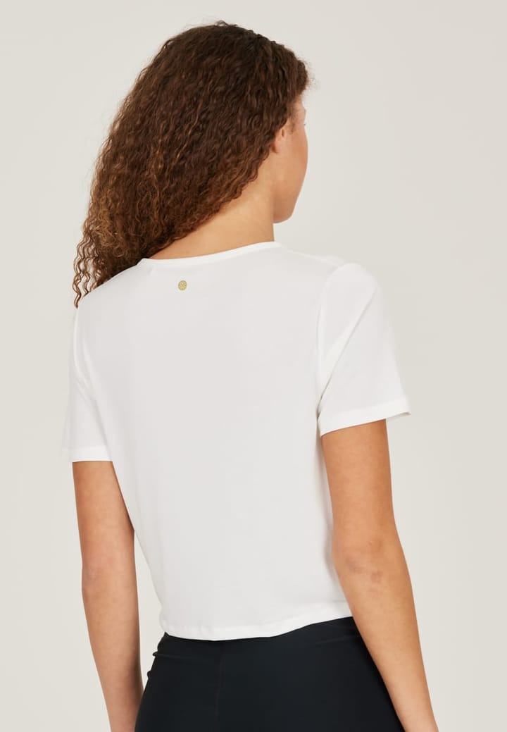 Athlecia Diamy W Cropped Tee White Athlecia
