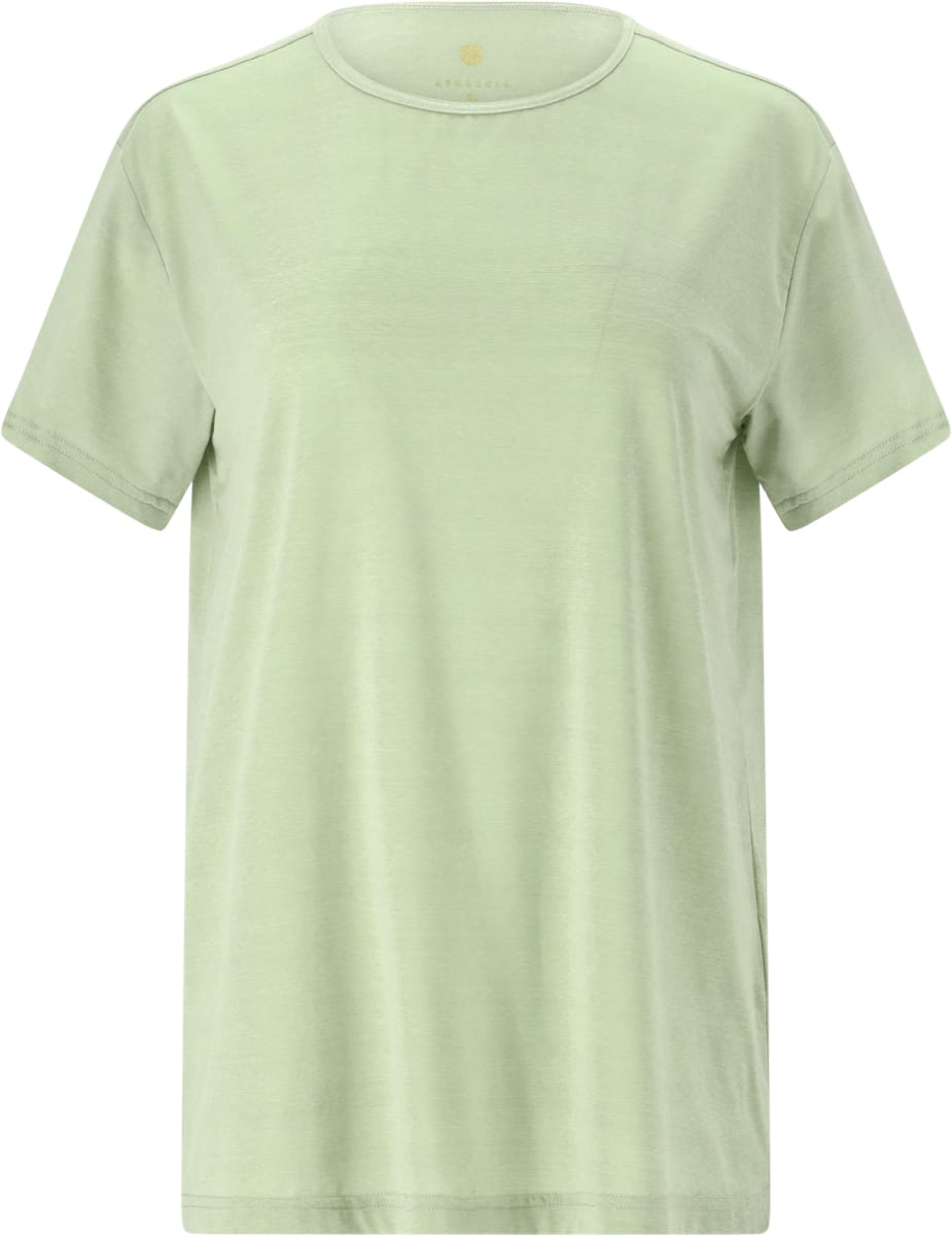 Athlecia Lizzy W Slub S/S Tee Green Lily