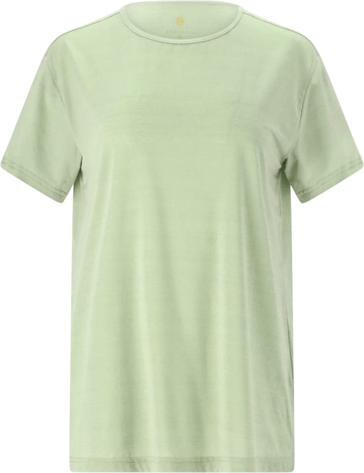 Athlecia Lizzy W Slub S/S Tee Green Lily Athlecia Athlecia Lizzy W Slub S/S Tee Green Lily Athlecia