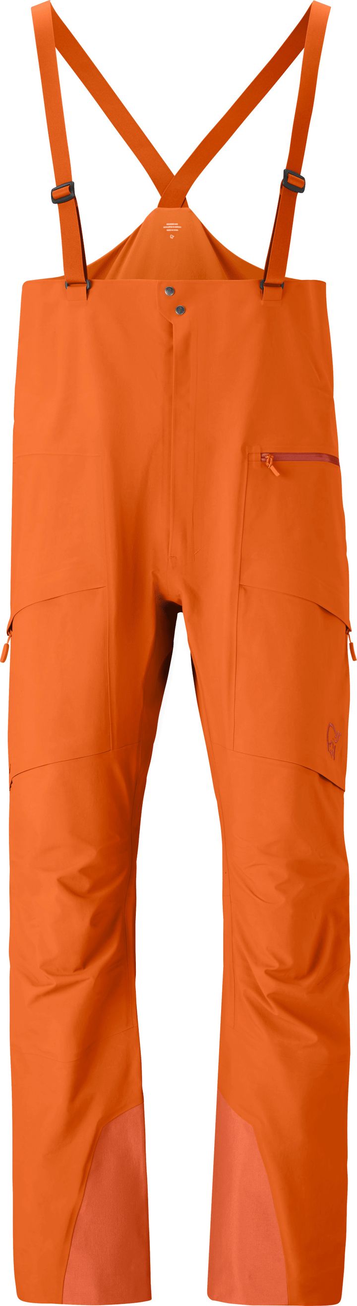 Norrøna Men's Møre GORE-TEX Salopette Gold Flame Norrøna