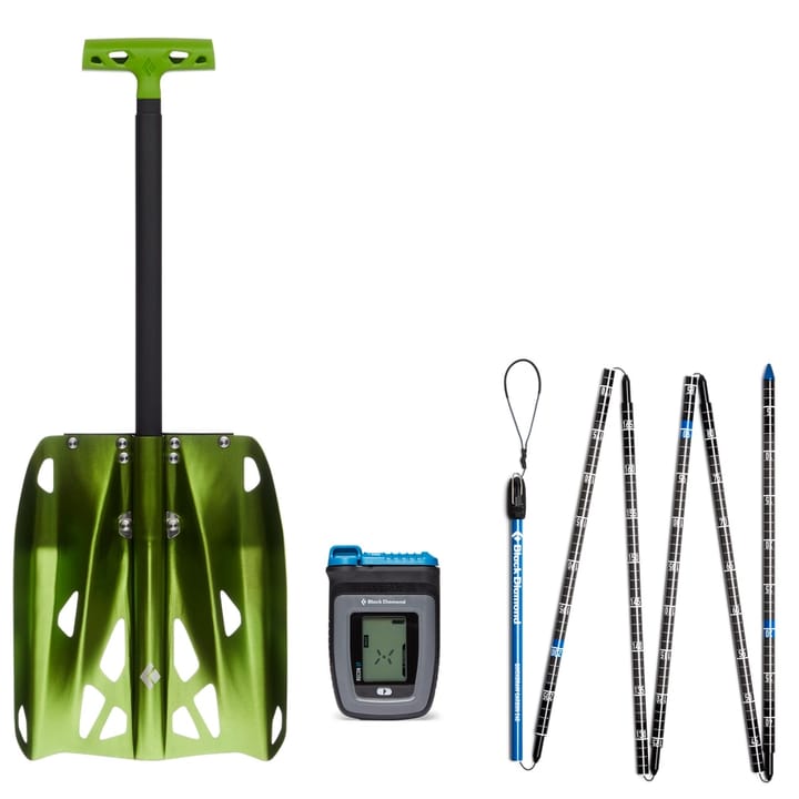 Black Diamond Bd Alpine Avy Safety Set Green Black Diamond