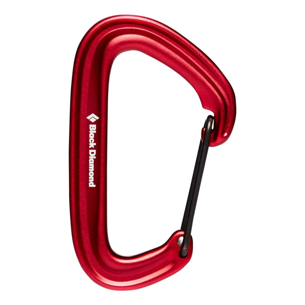 Black Diamond LiteWire Carabiner RED