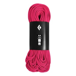 Black Diamond 8.9 Dry Climbing Rope Ultra Pink Black Diamond Black Diamond 8.9 Dry Climbing Rope Ultra Pink Black Diamond