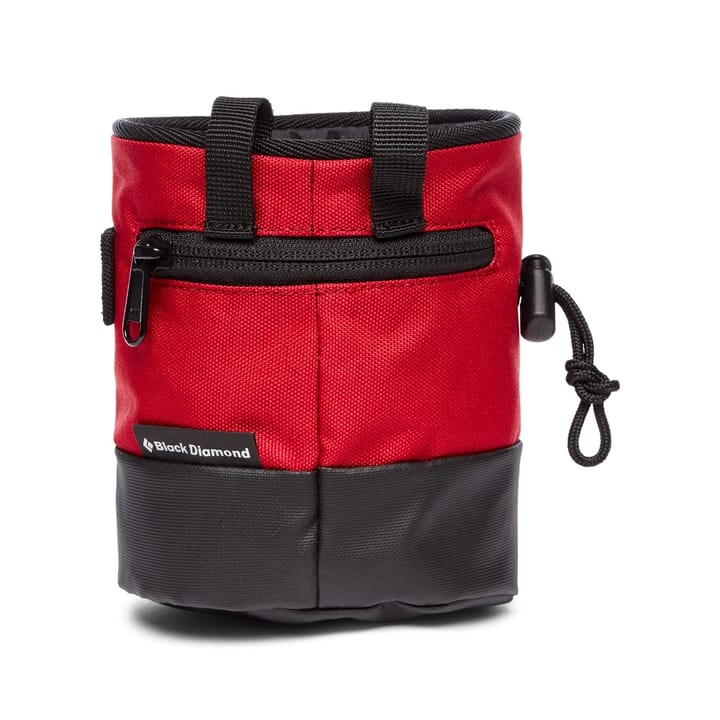 Black Diamond Mojo Zip Chalk Bag Vermilion Black Diamond