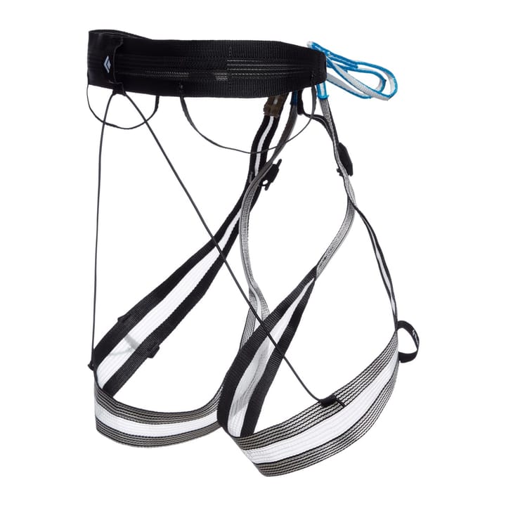 Black Diamond Couloir Ultralight Harness White-Black Black Diamond